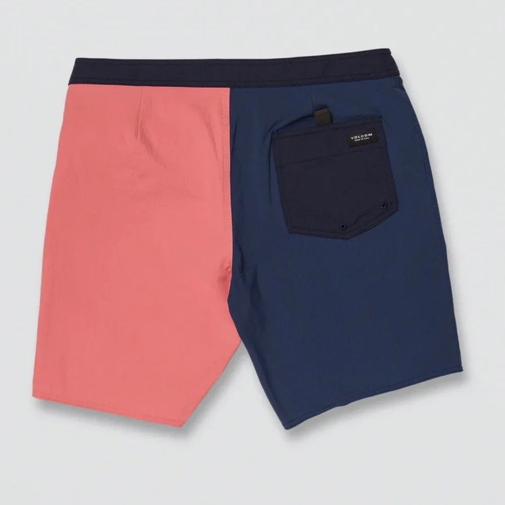 Volcom Two-Tone Board Shorts size 32 SNAPPED LIBERATOR TRUNKS BAJA INDIGO​​